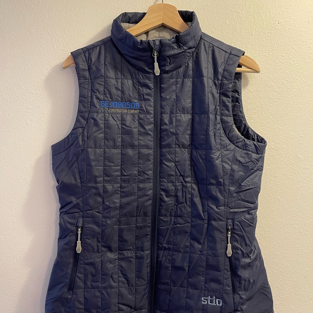 Women's Azura Insulated Vest Mountain Shadow Blue Size Medium